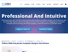 Tablet Screenshot of joomlavisually.com